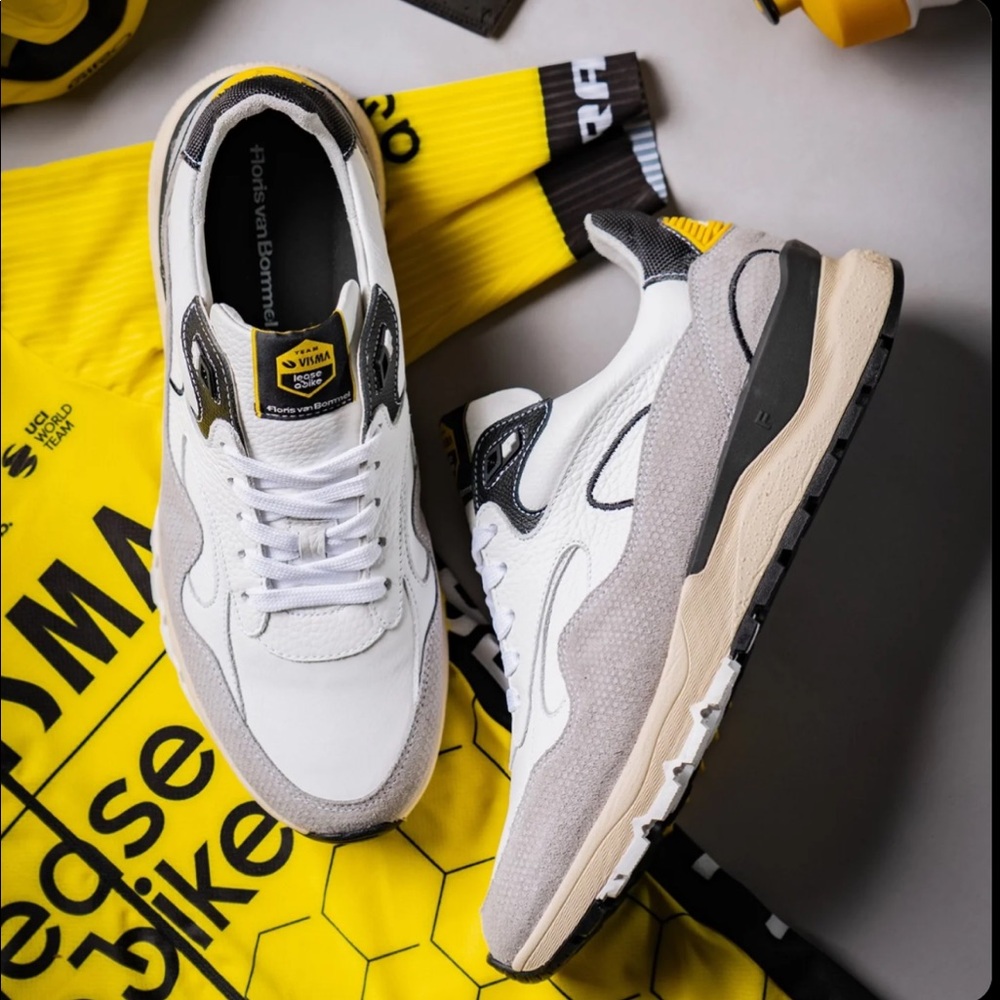 Floris van Bommel x Visma/Lease a Bike team sneakers